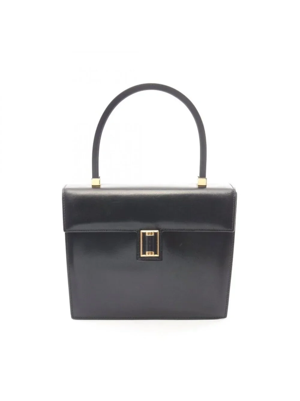 Gucci Handbag 000 46 Black Leather Top Handle - Picture 1 of 11